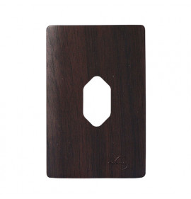 Placa p/ 1 Tomada Vertical 4x2 - Novara Tabaco